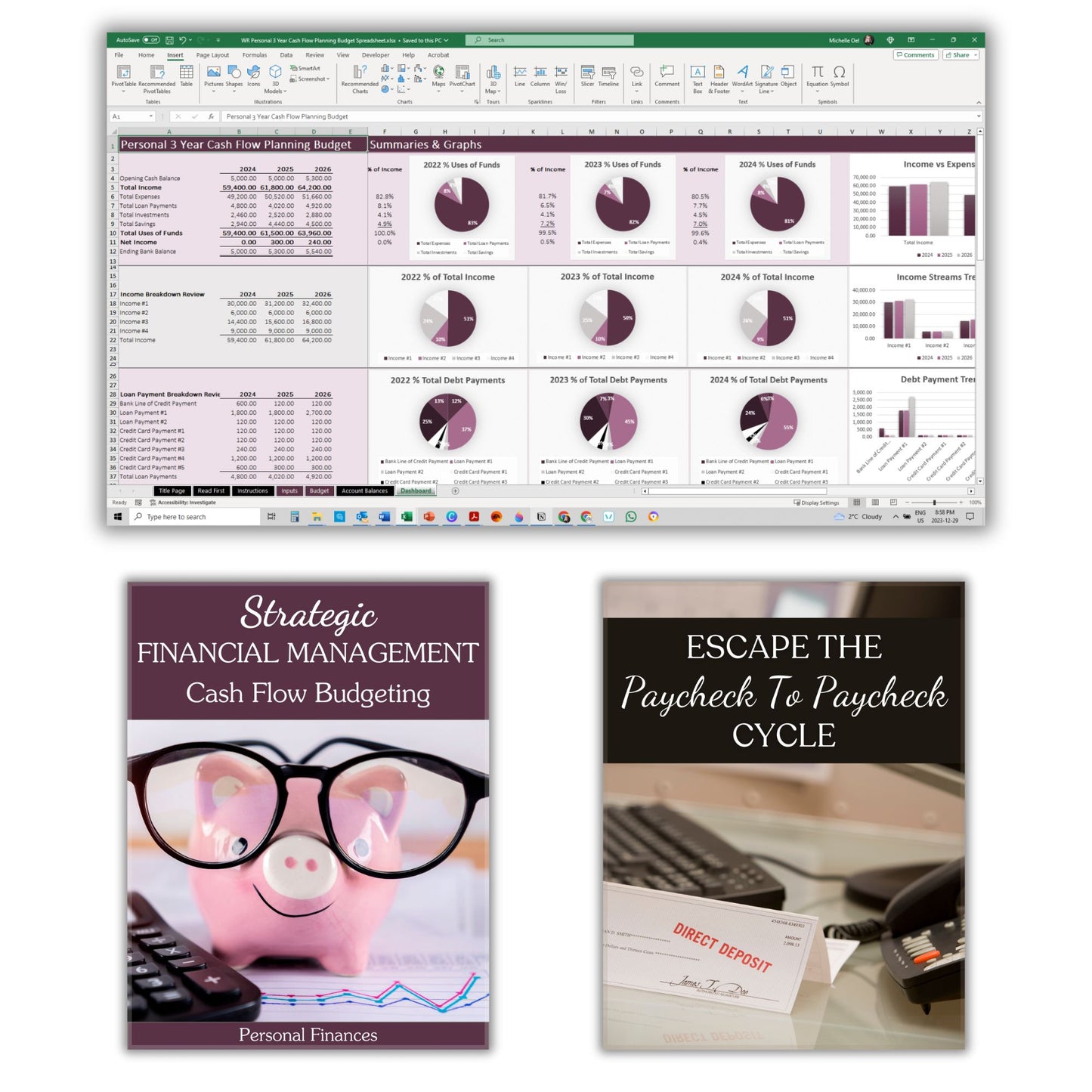 The RESOLVE Revolution Framework™ for Cash Flow Budgeting Toolkit