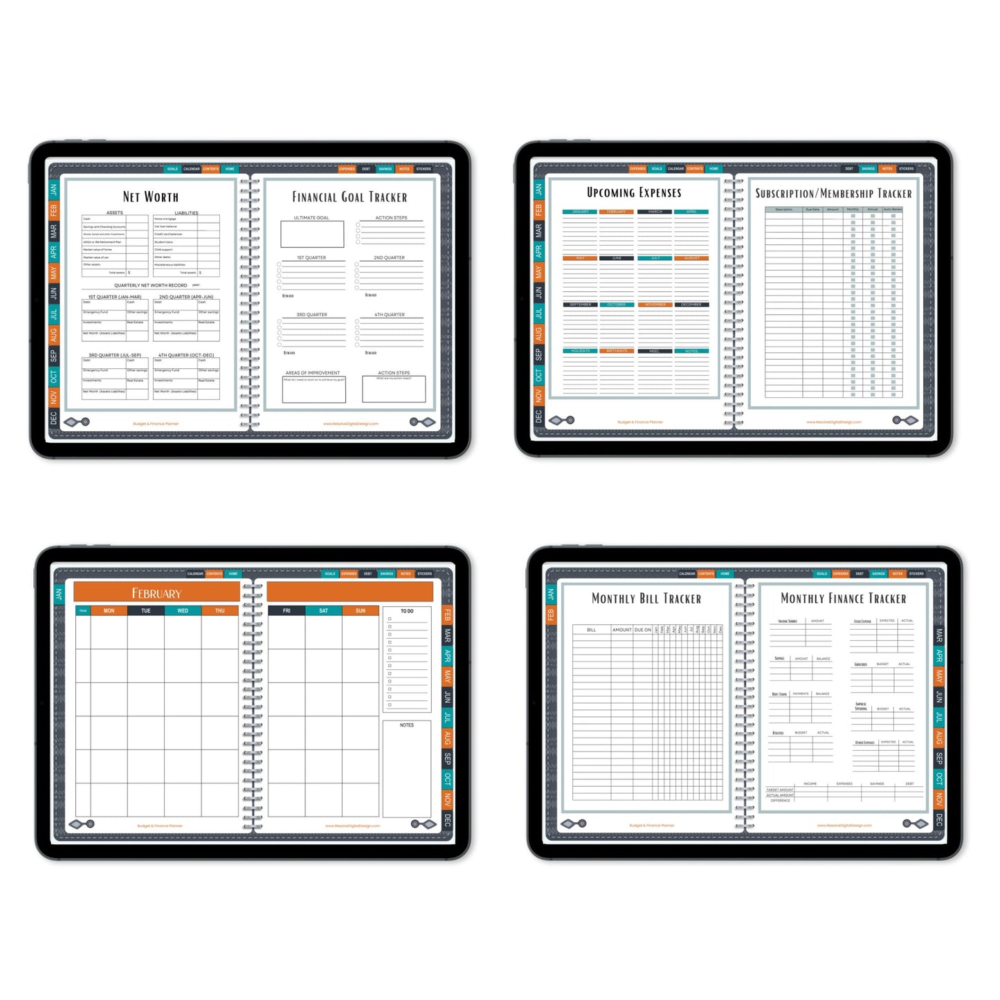 Digital Budget Planner and Tracker