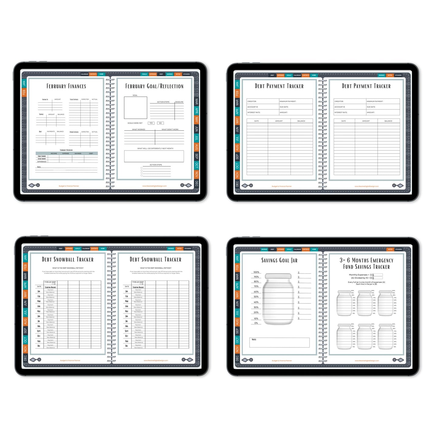 Digital Budget Planner and Tracker
