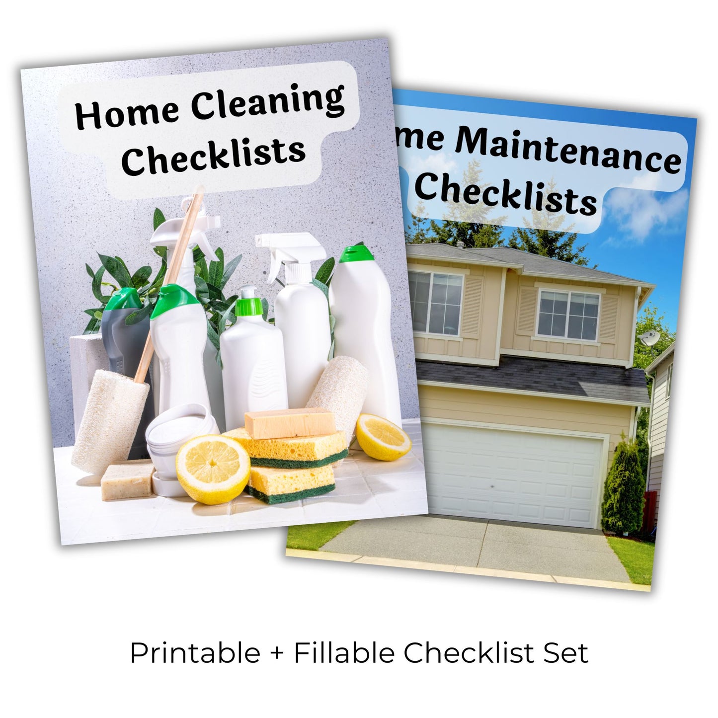 Home Cleaning and Maintenance Checklists