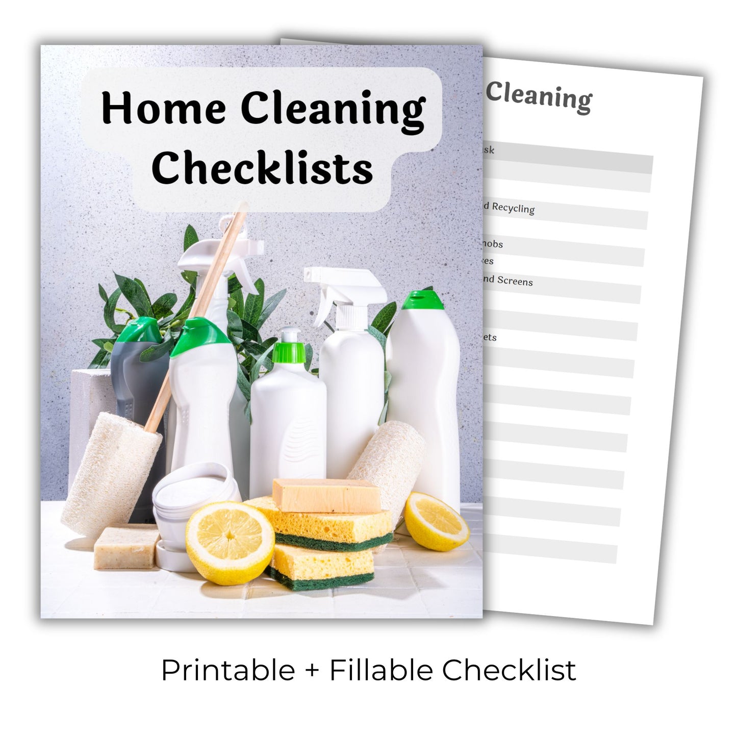 Home Cleaning and Maintenance Checklists