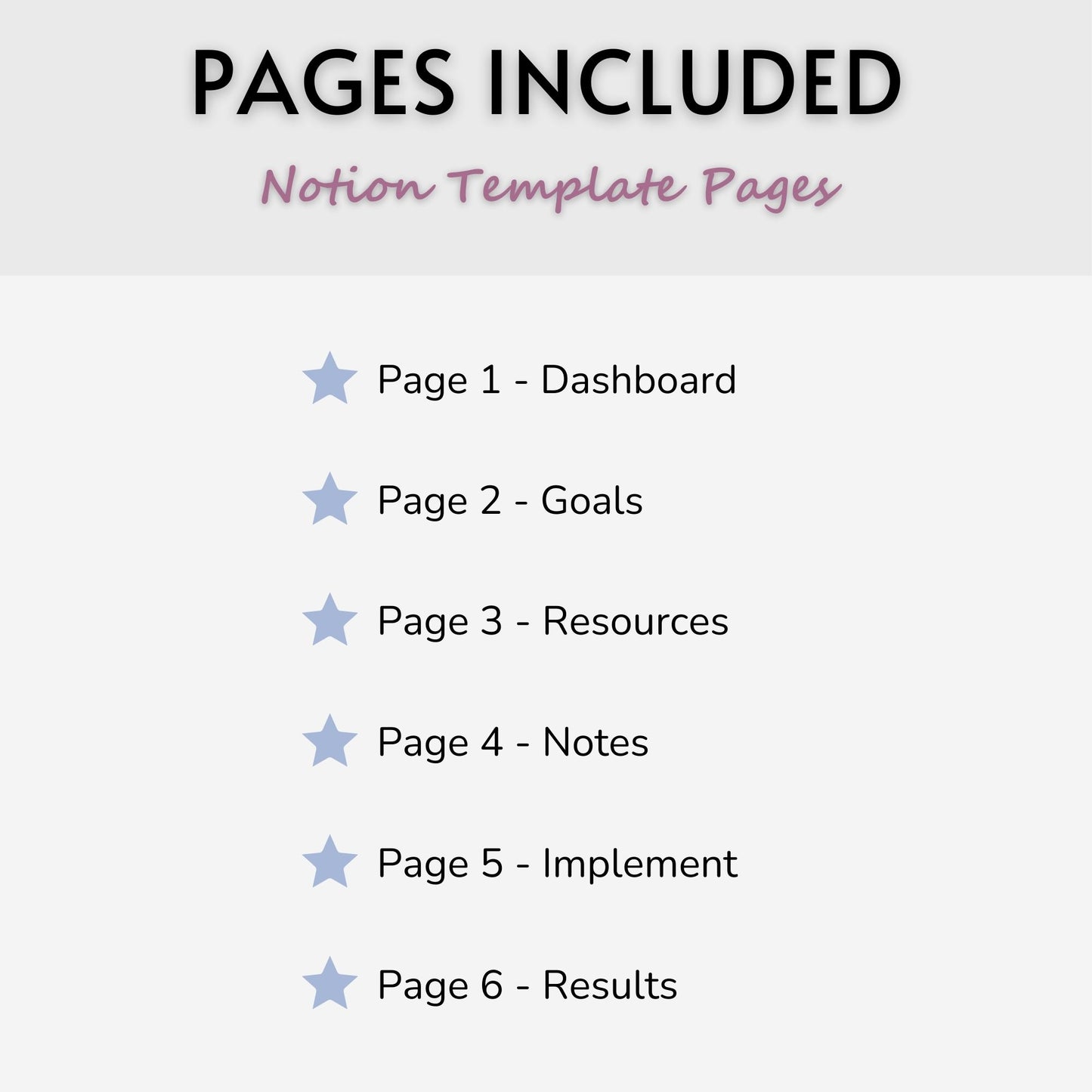 Learning and Growth Planner Template For Notion
