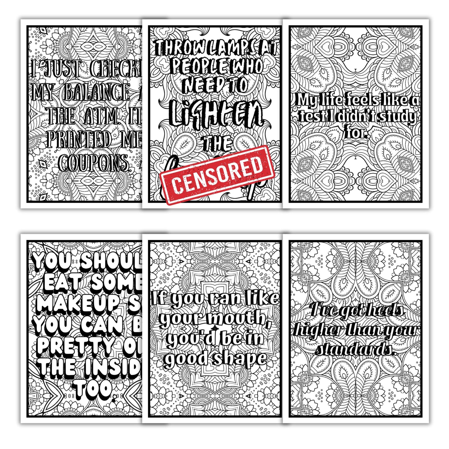 The Off Color Coloring Book for Adults
