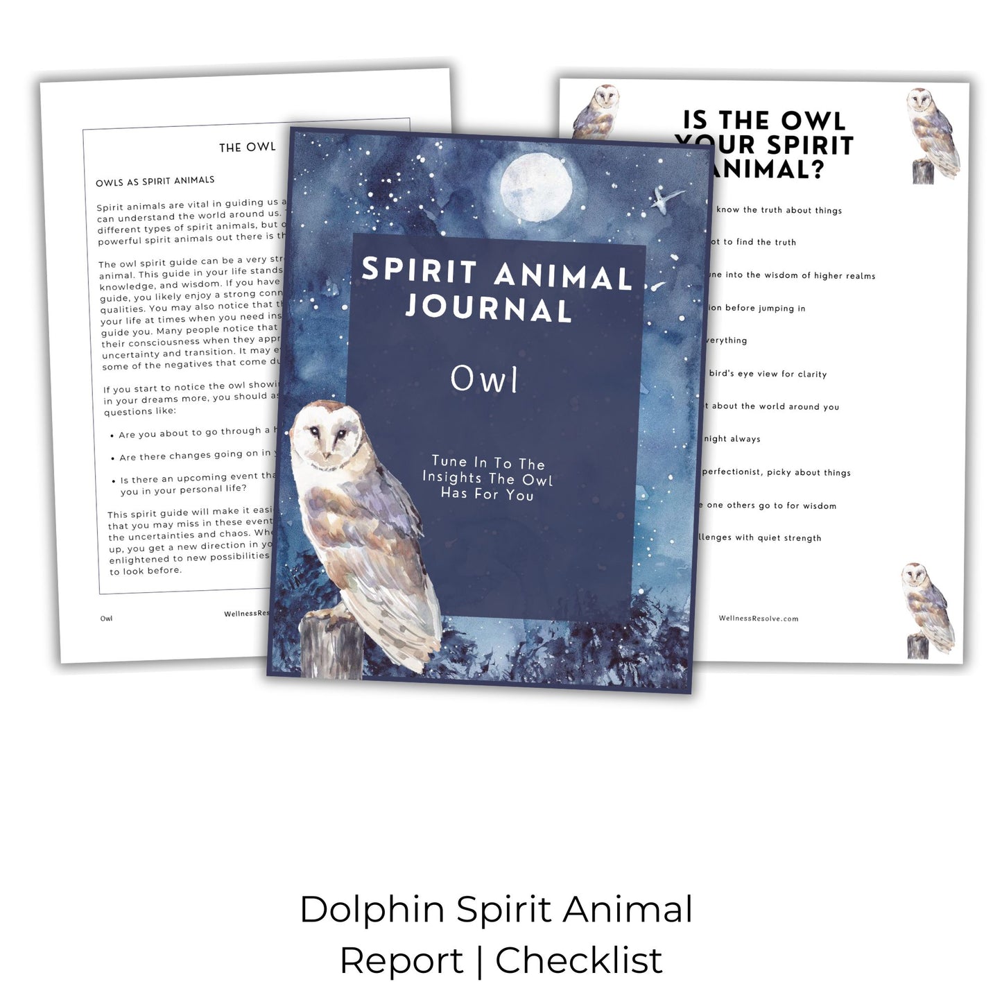 Owl Spirit Animal Journal