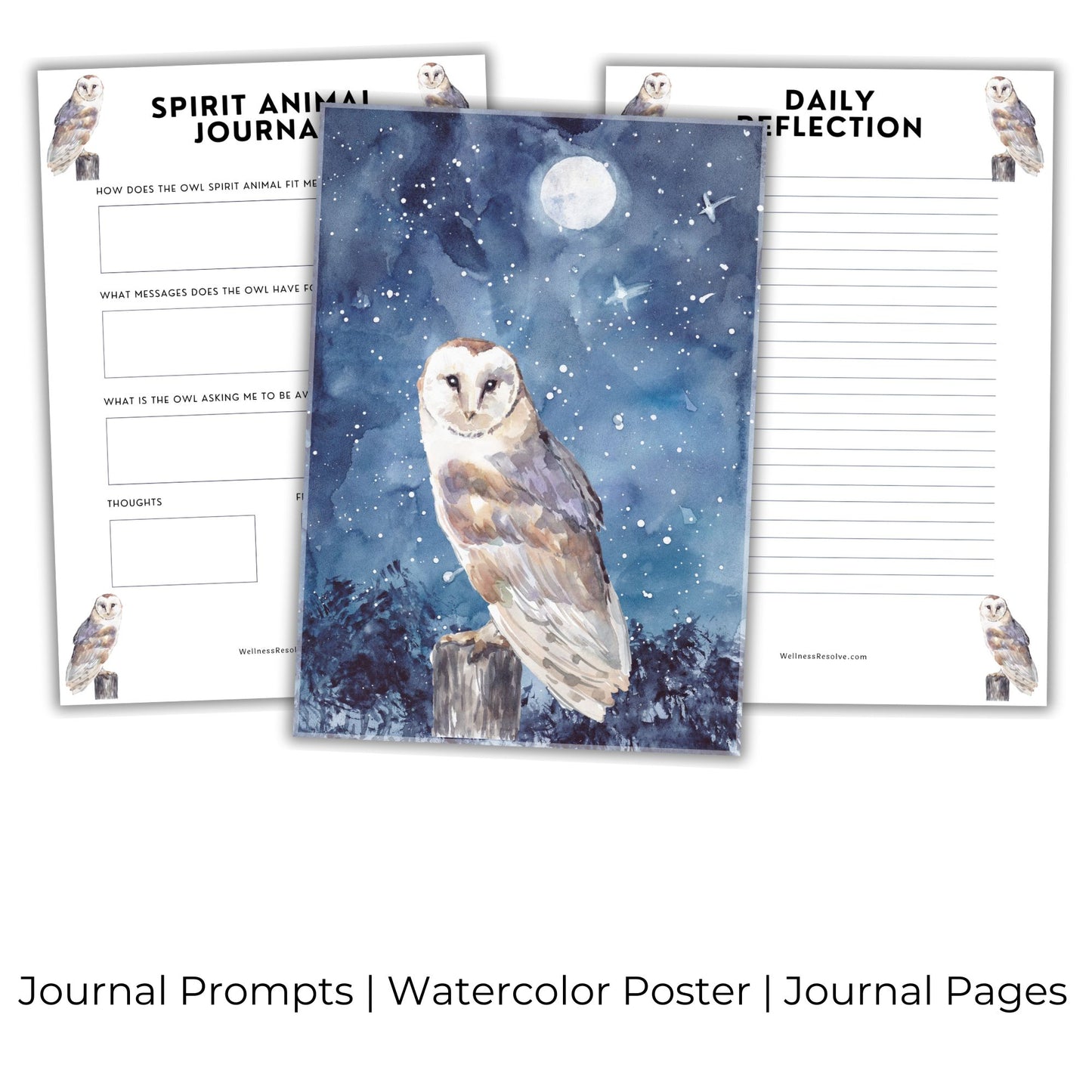 Owl Spirit Animal Journal