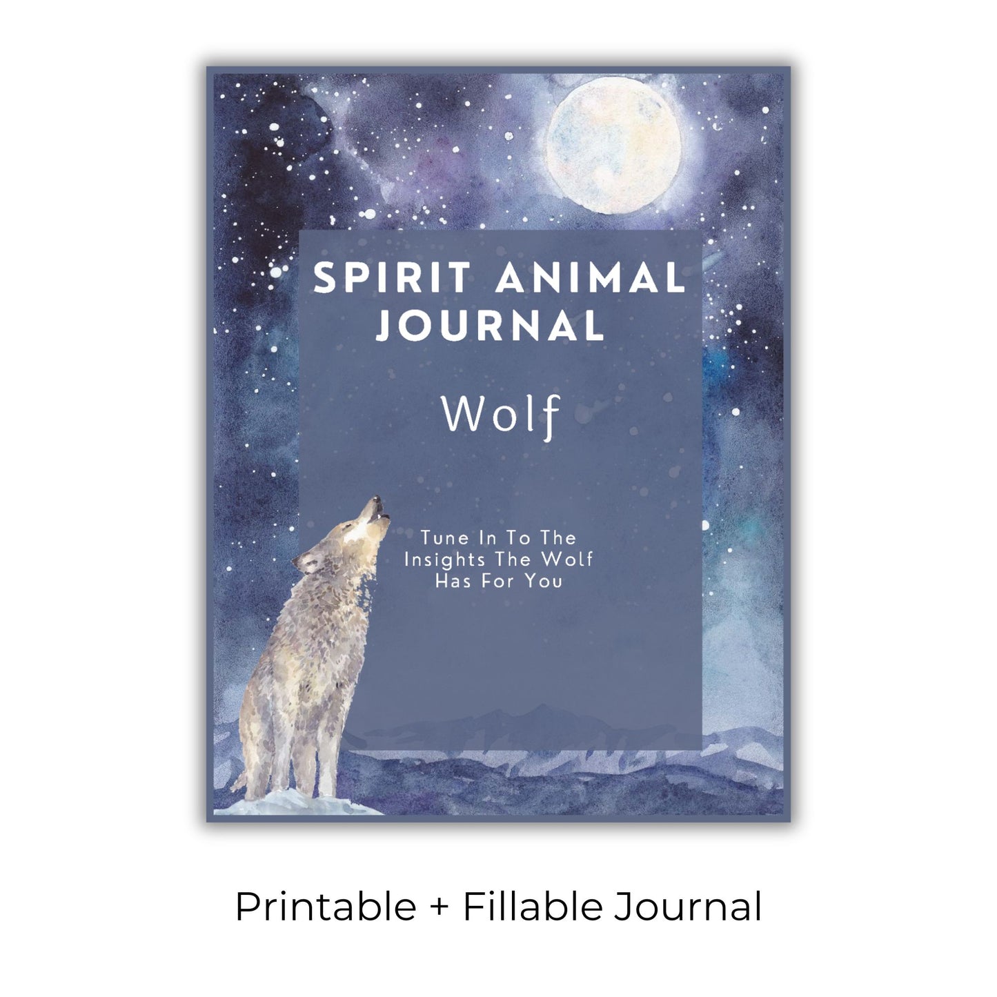 Wolf Spirit Animal Journal