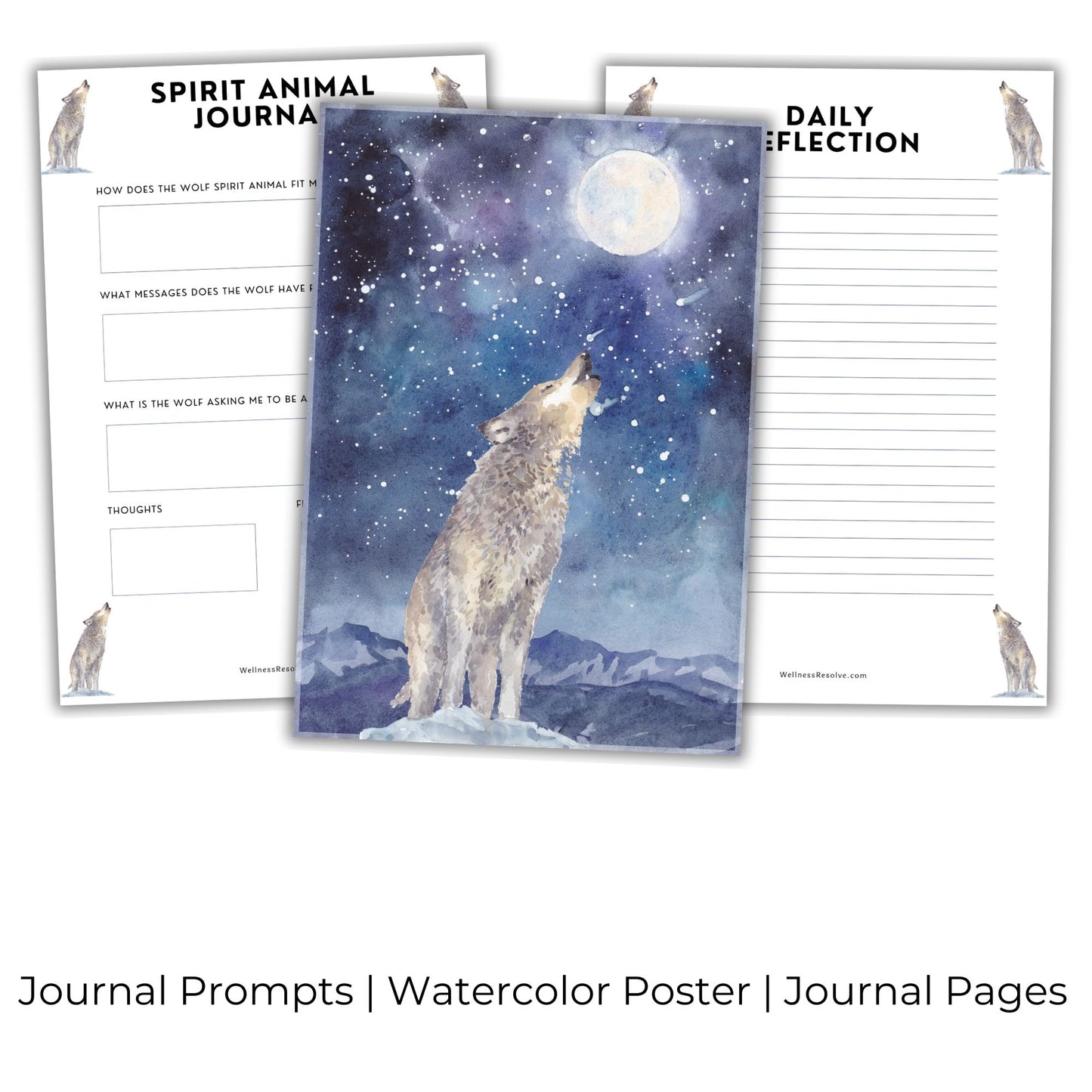 Wolf Spirit Animal Journal