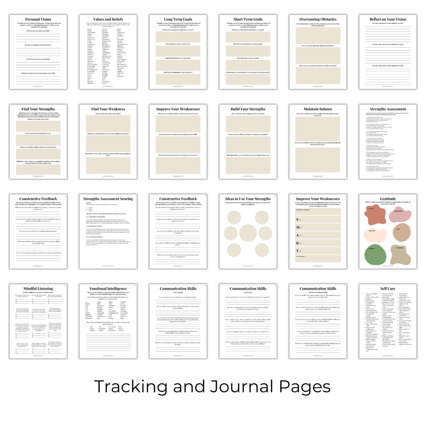 Self-Discovery Journal