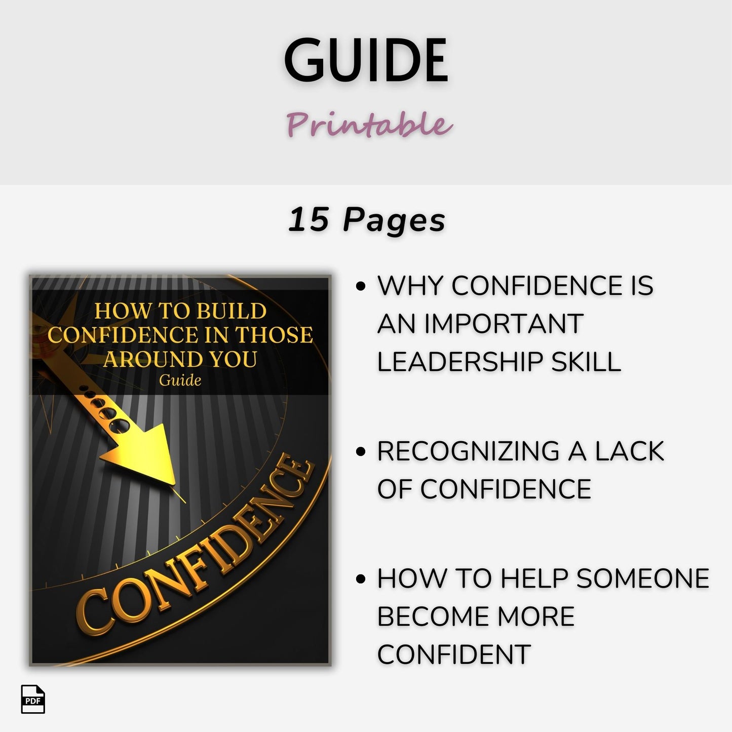 How To Build Confidence in Those Around You