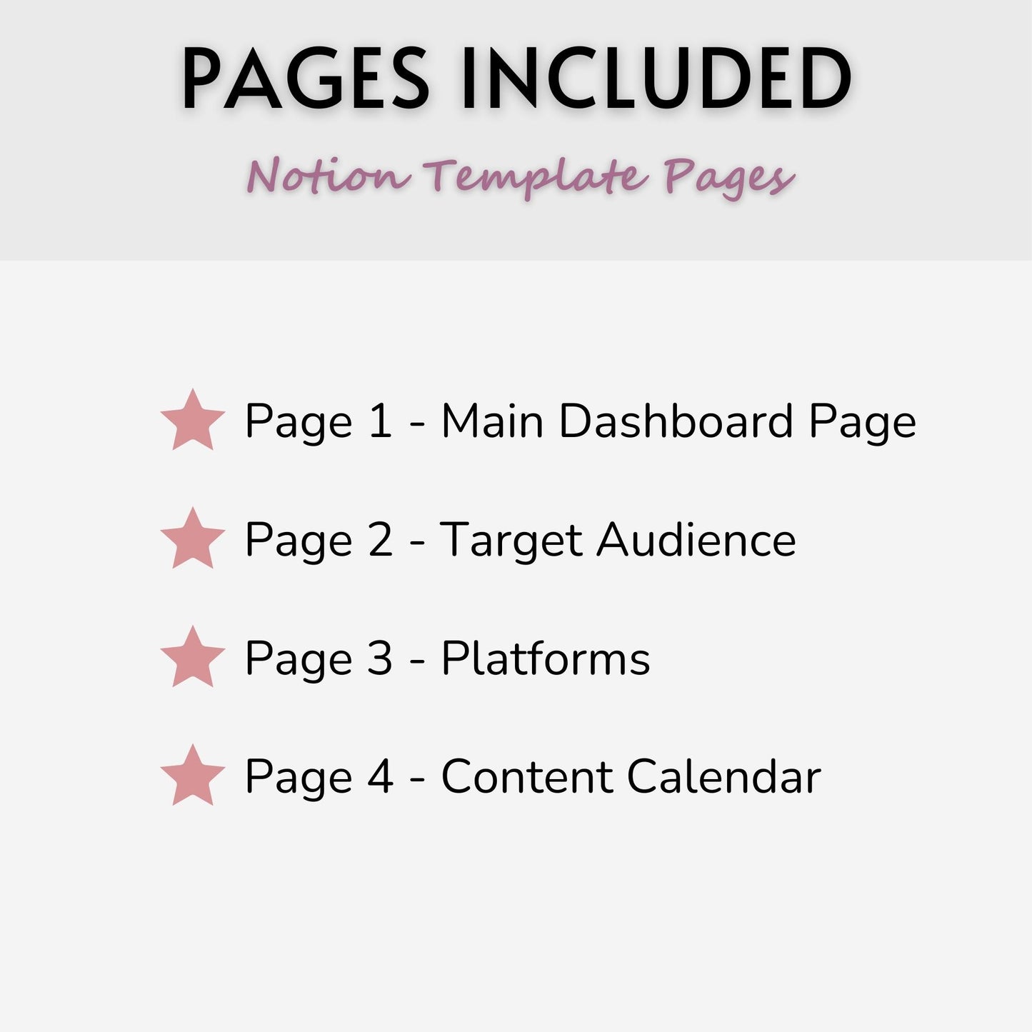 RESOLVE Content Planner Template For Notion