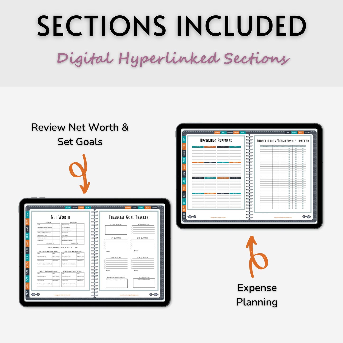 Digital Budget Planner and Tracker