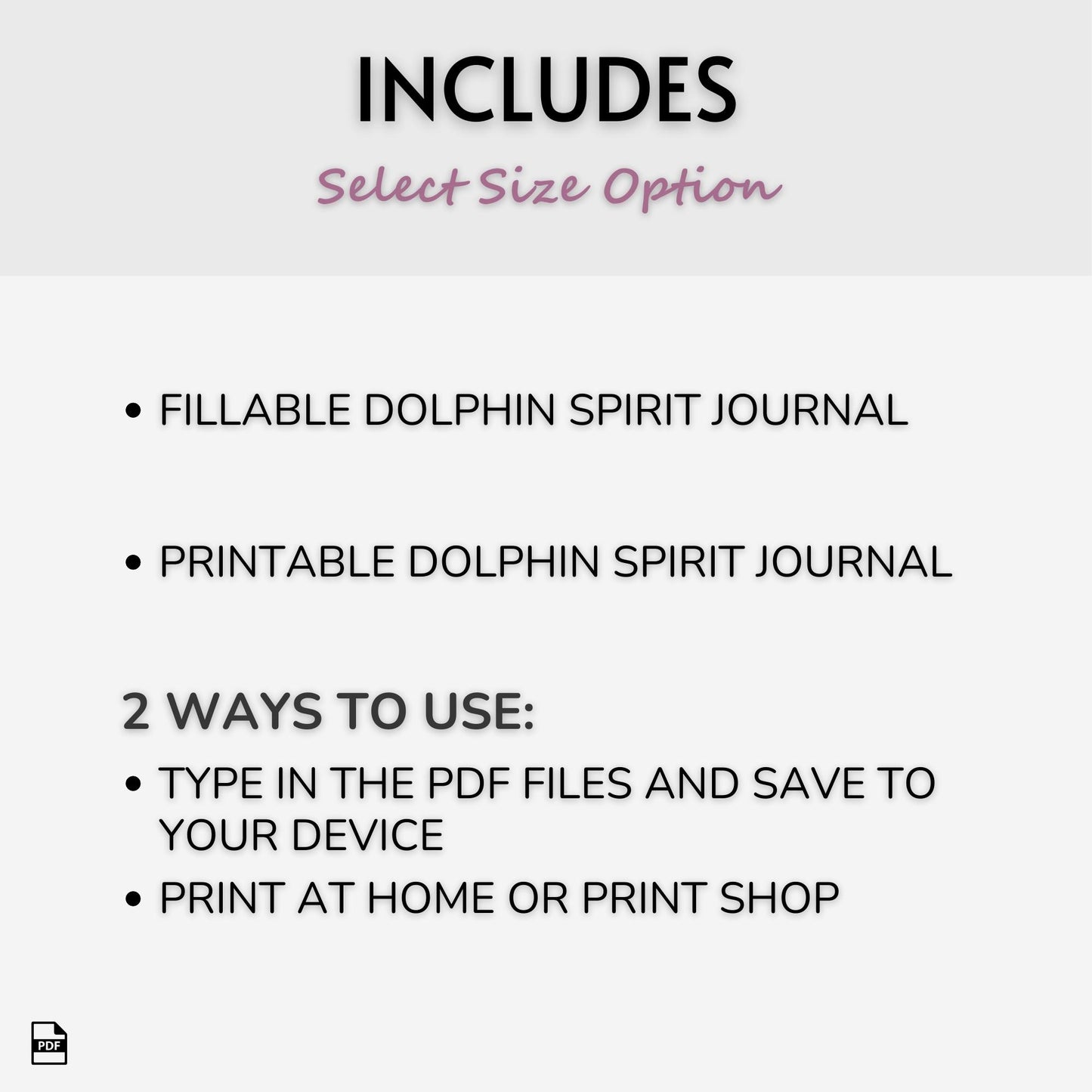Dolphin Spirit Animal Journal