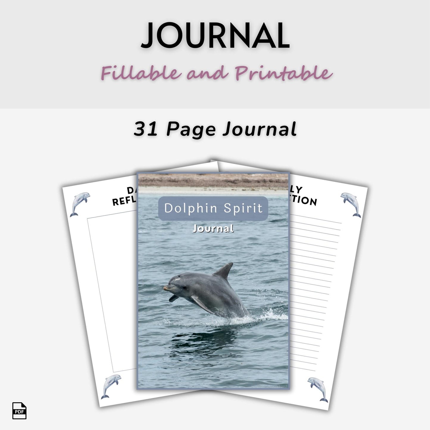 Dolphin Spirit Animal Journal