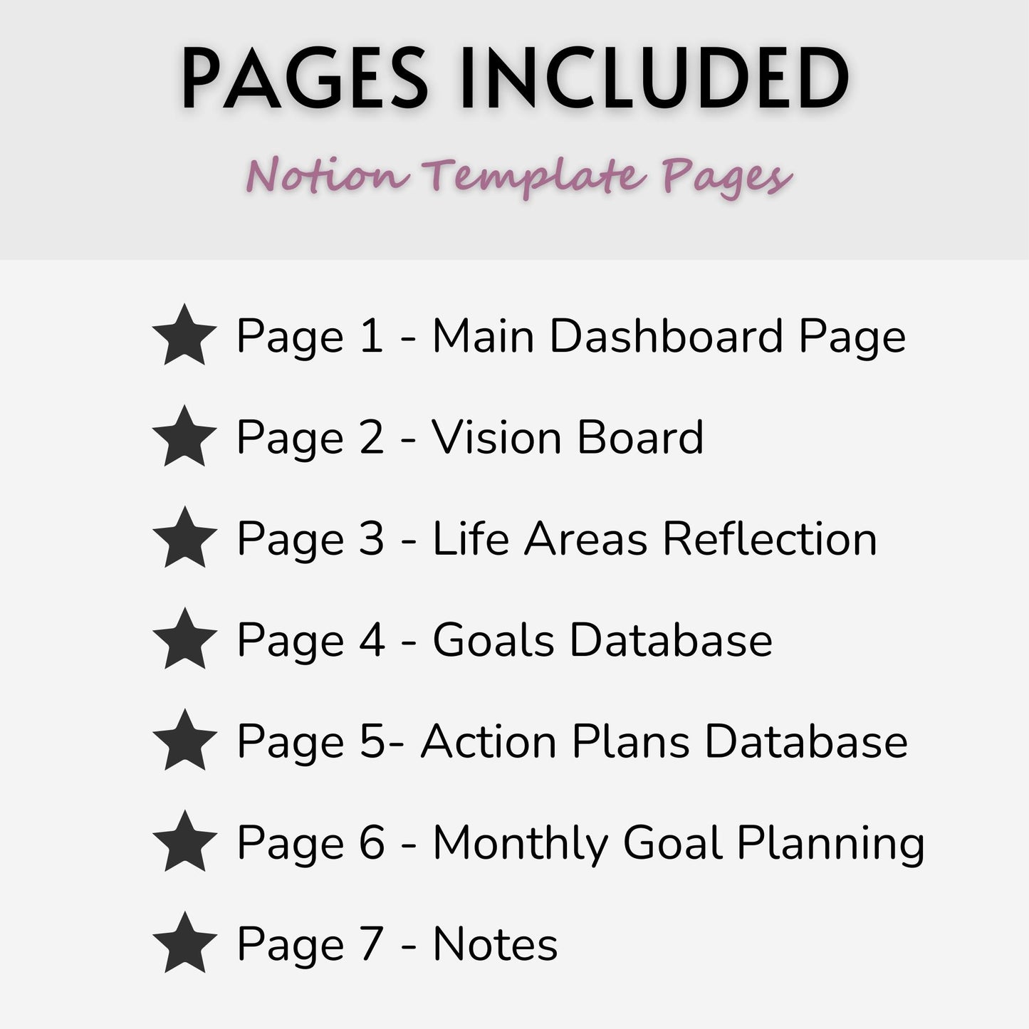 RESOLVE Goal Planning & Tracking Template For Notion