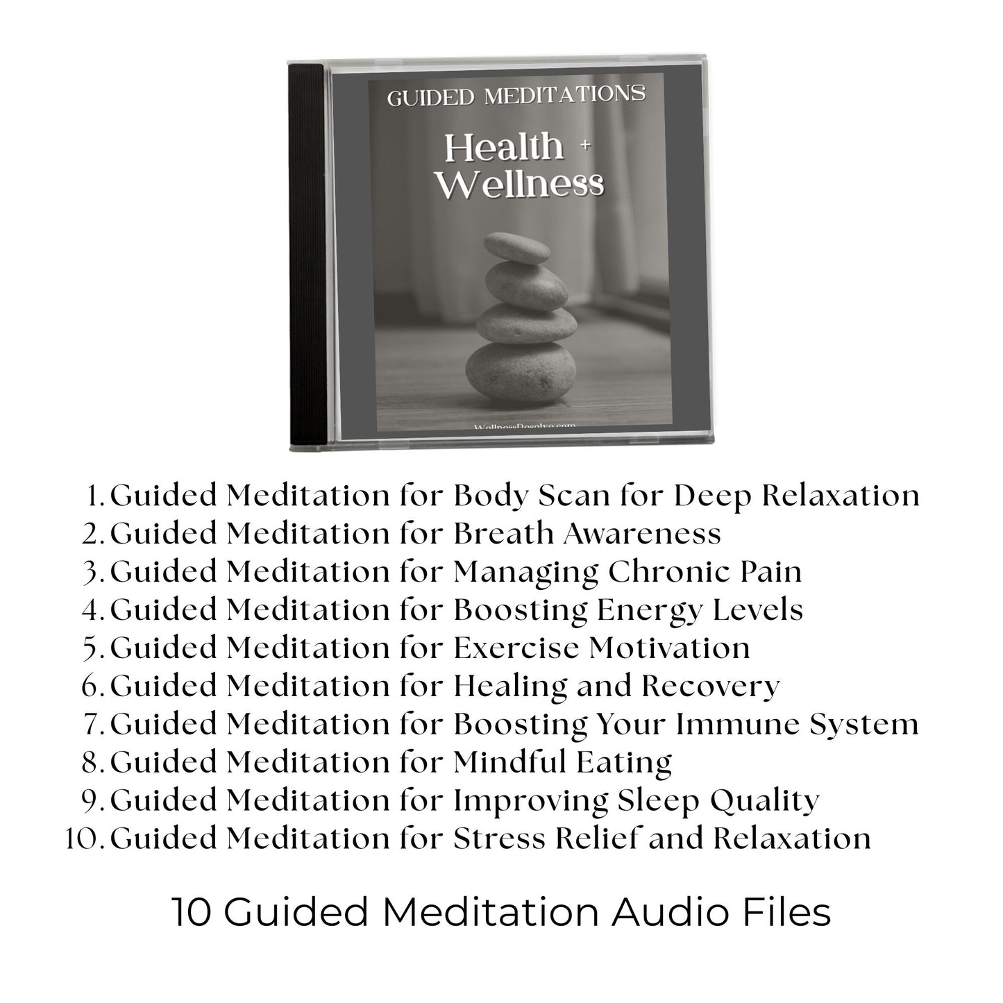 Guided Meditations For Health and Wellness