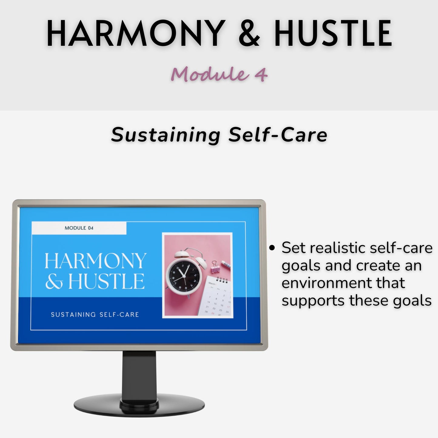 Harmony & Hustle: Stop Sacrificing Self-Care in a World That Never Sleeps