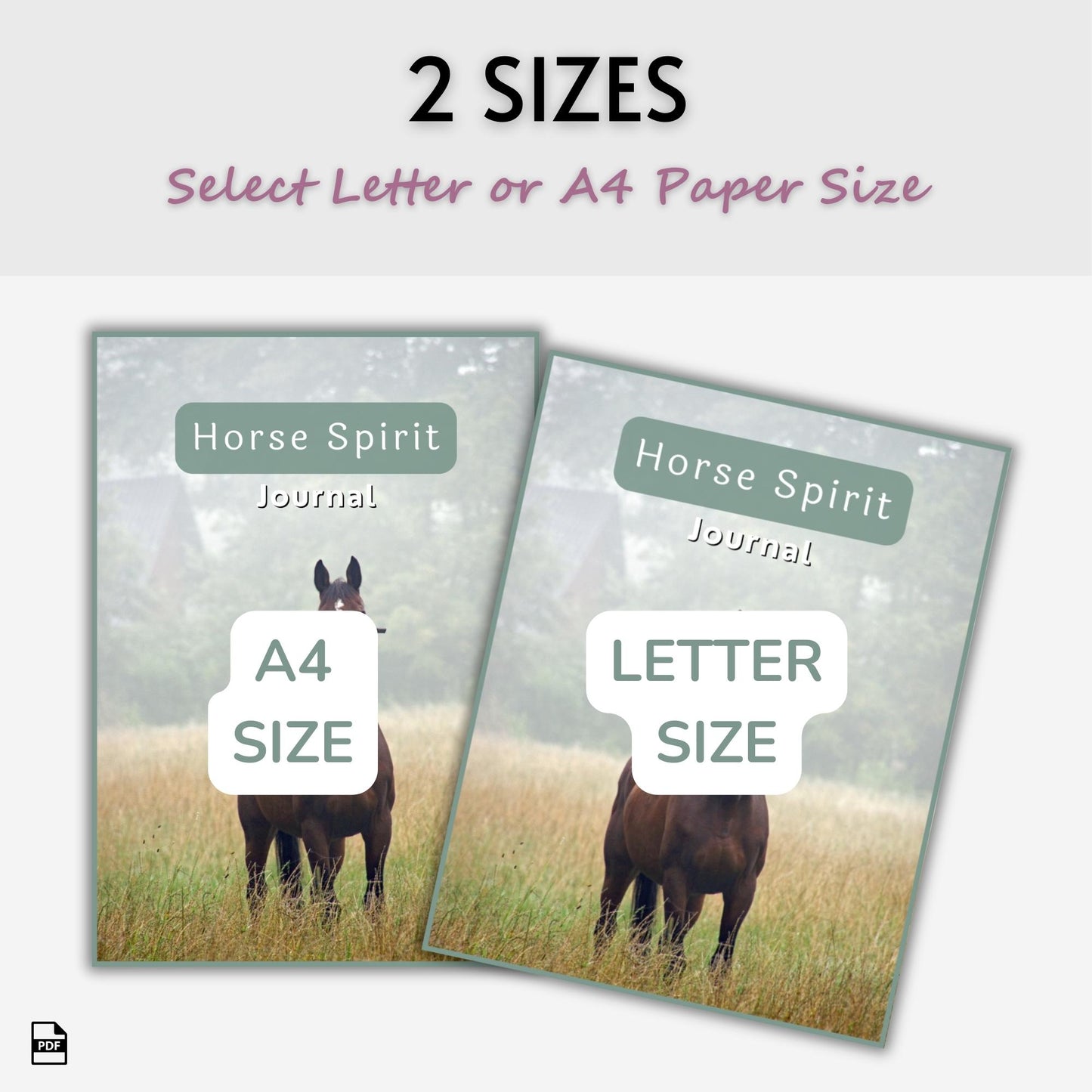 Horse Spirit Animal Journal