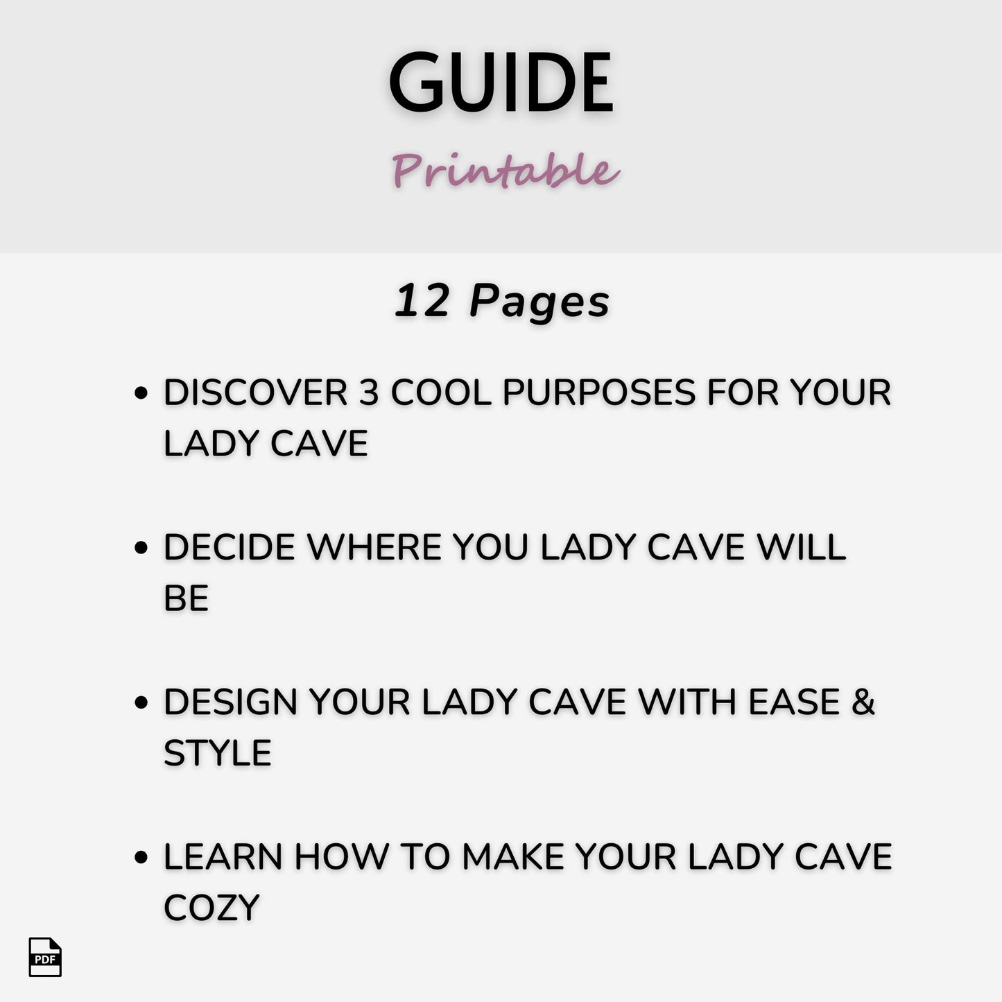 Create Your Personalized Lady Cave