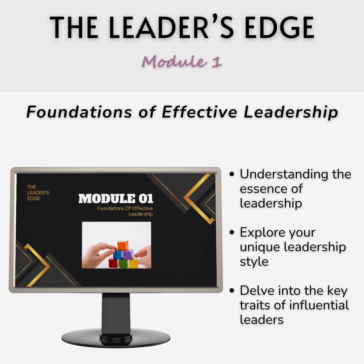 The Leader's Edge: Building a Strong Foundation for Effective Leadership