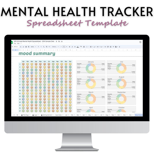 Ultimate Mental Health Spreadsheet Template