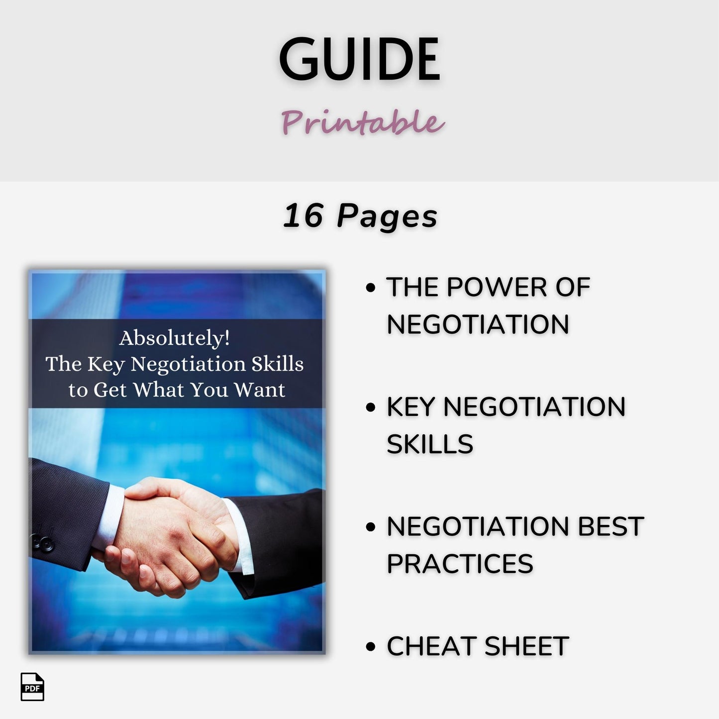 Negotiation Guide