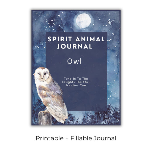 Owl Spirit Animal Journal