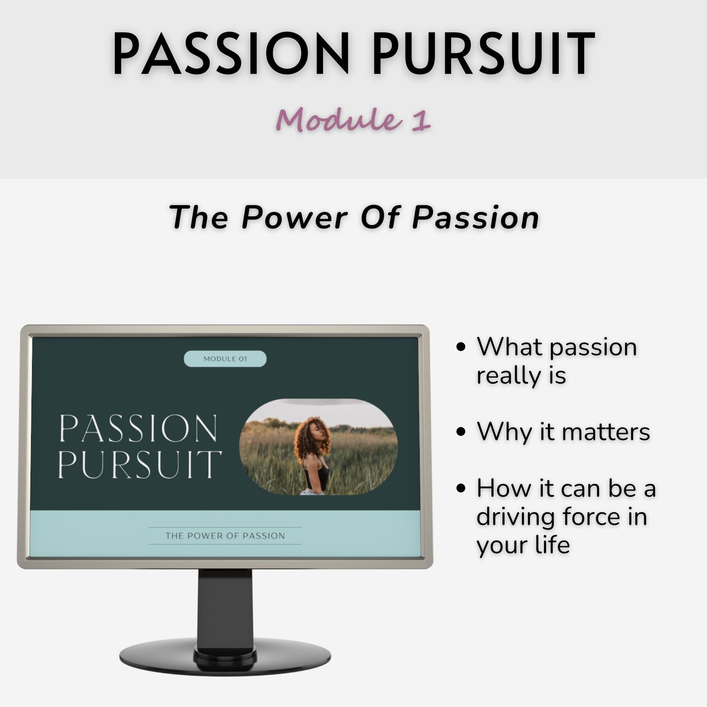 Passion Pursuit: Your Blueprint for Finding & Following Your Passions