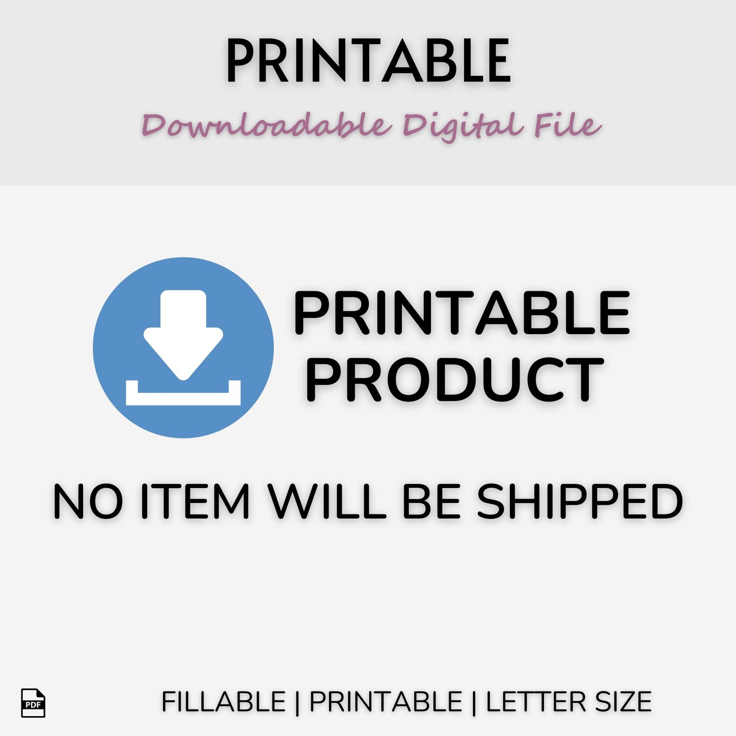 Important Information Tracker - Printable Version