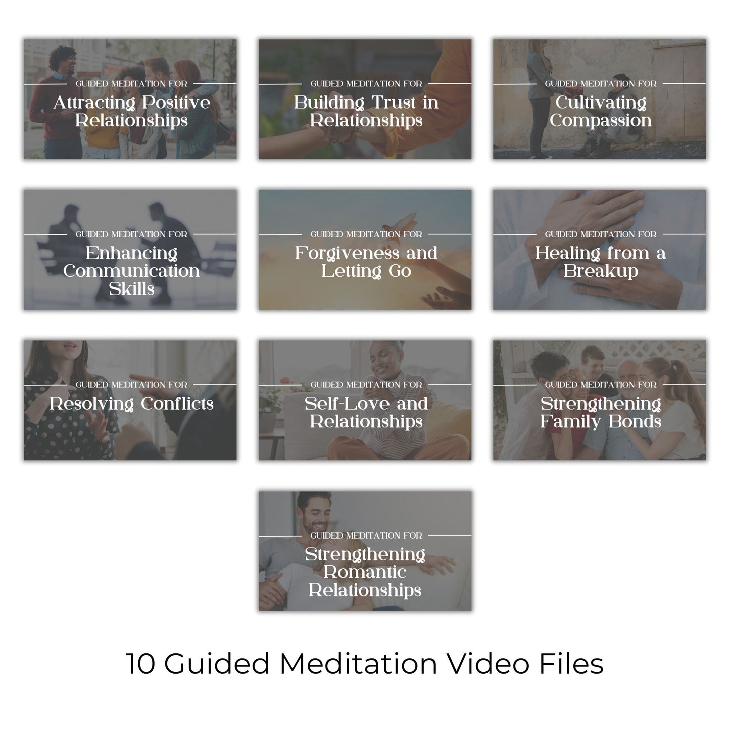 Guided Meditations For Relationships