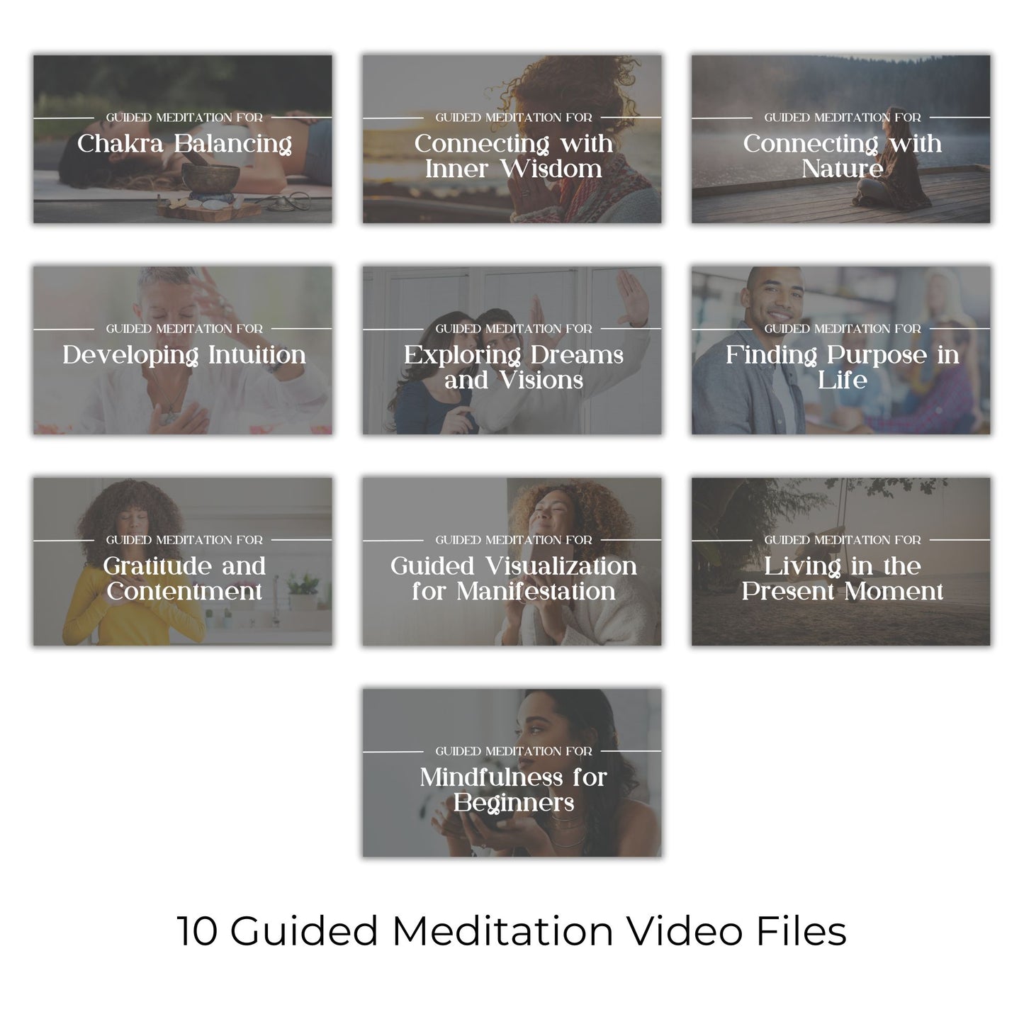 Guided Meditations For Spirituality and Mindfulness