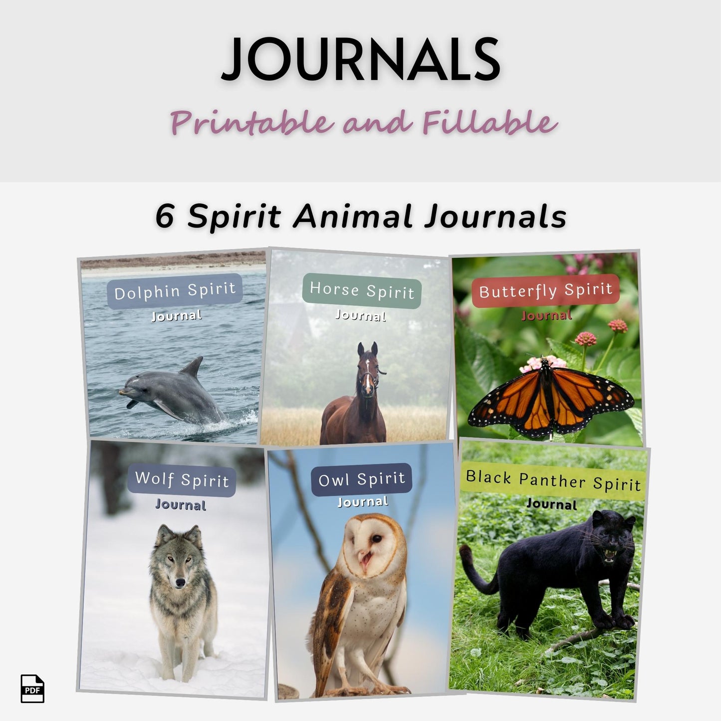 Spirit Animal Journal Starter Pack