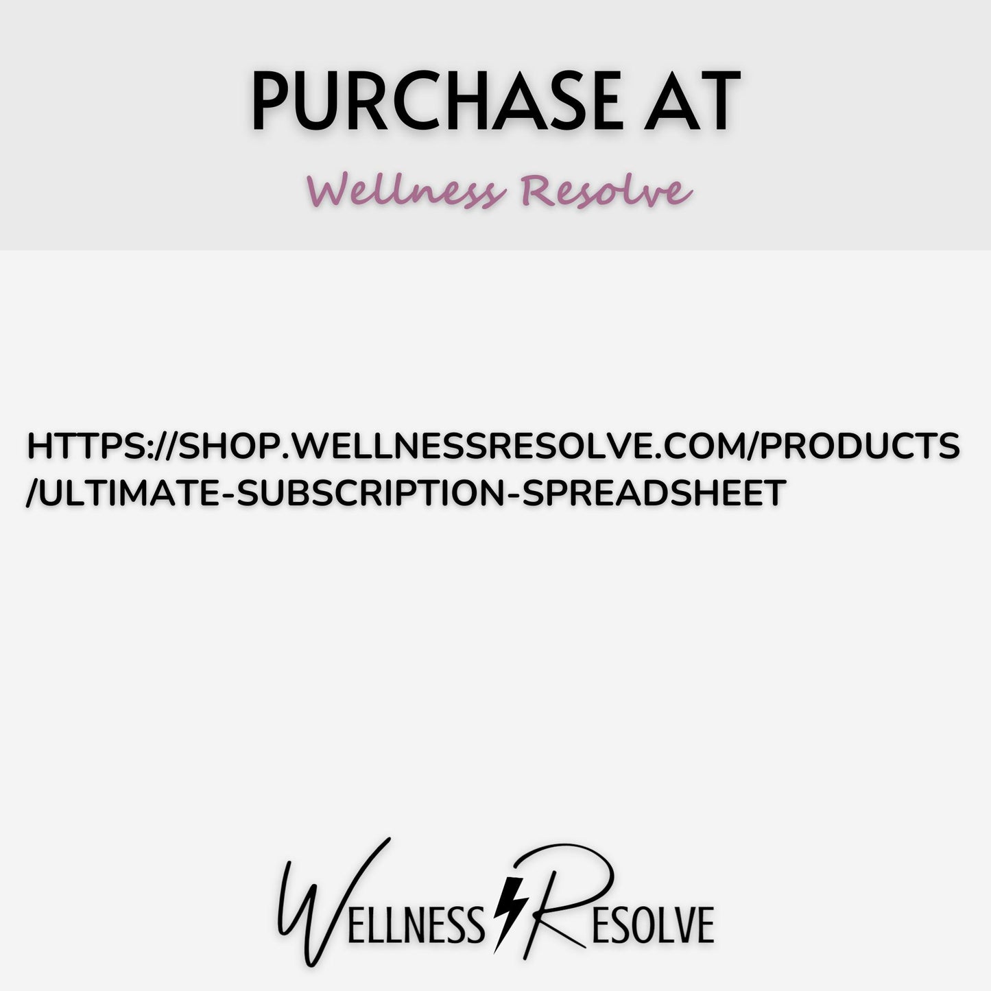 Ultimate Subscription Management Spreadsheet Template