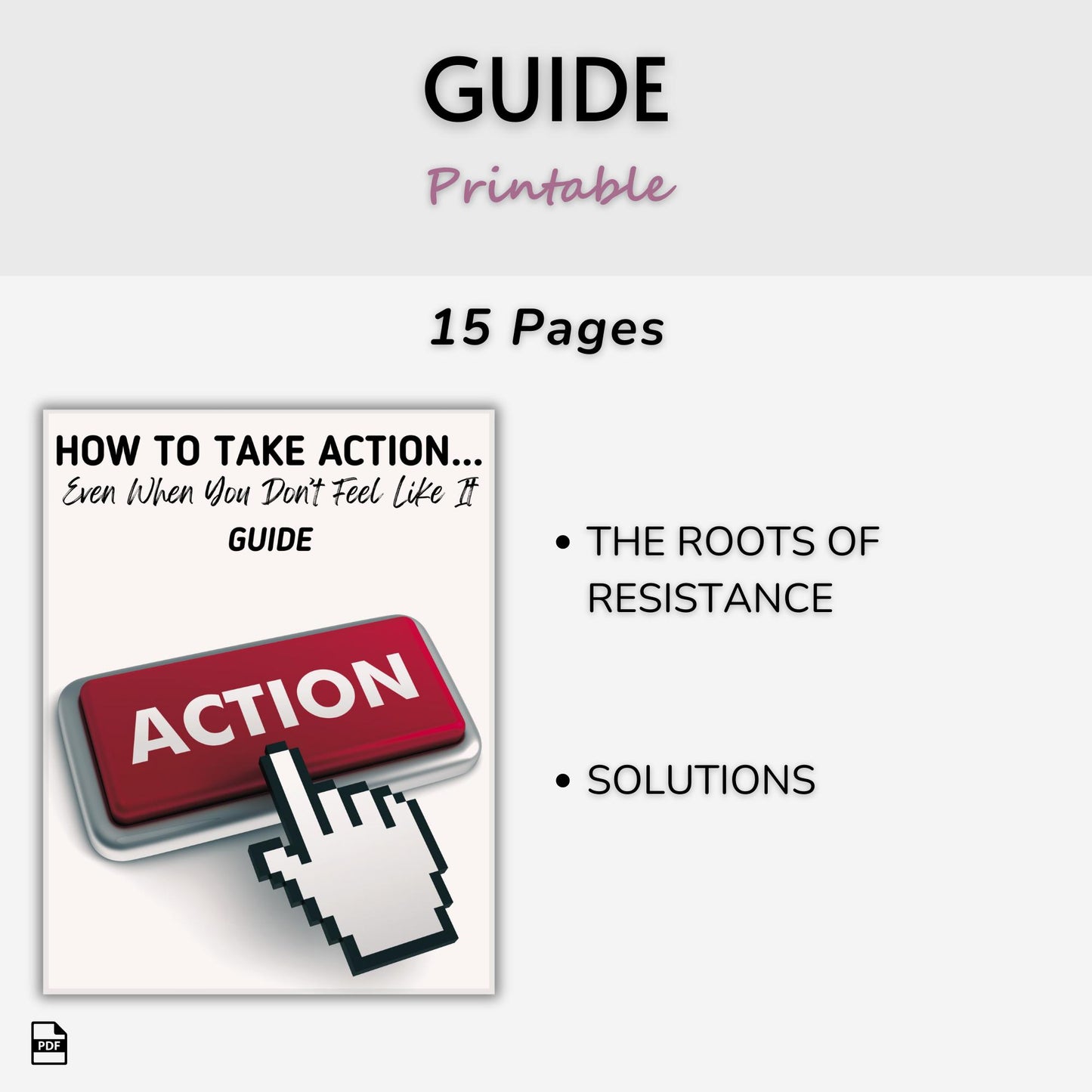How To Take Action...