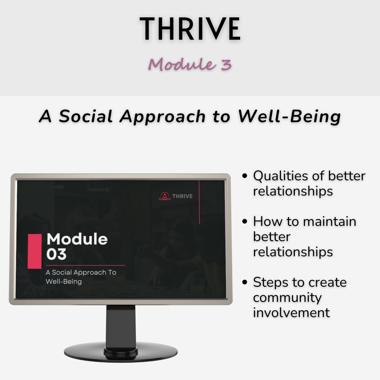 Thrive: A More Holistic Approach to Overall Well-Being