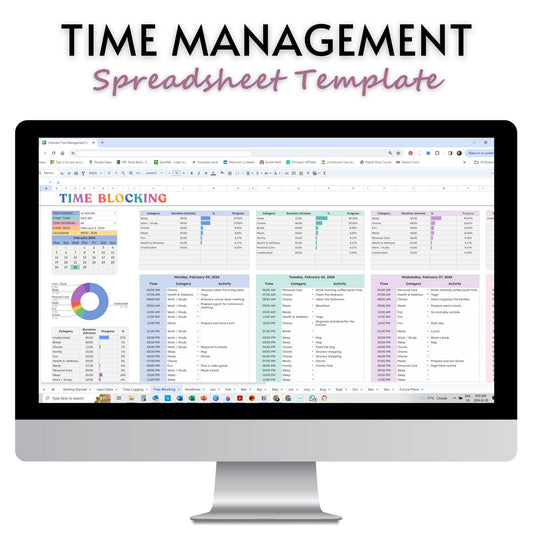 Ultimate Time Management Spreadsheet Template