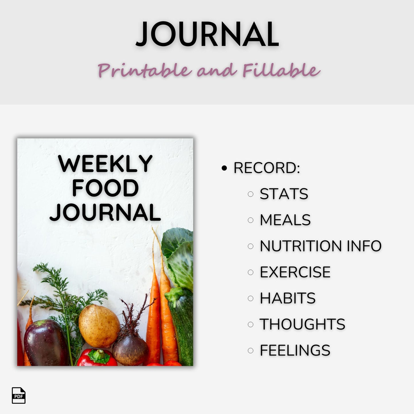 Healthy Weight Tracker and Journal