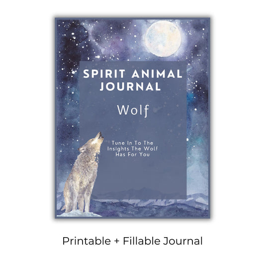 Wolf Spirit Animal Journal