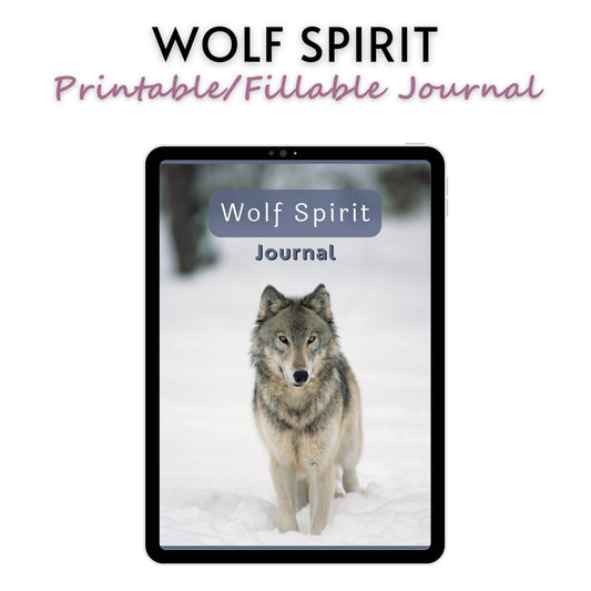 Wolf Spirit Animal Journal